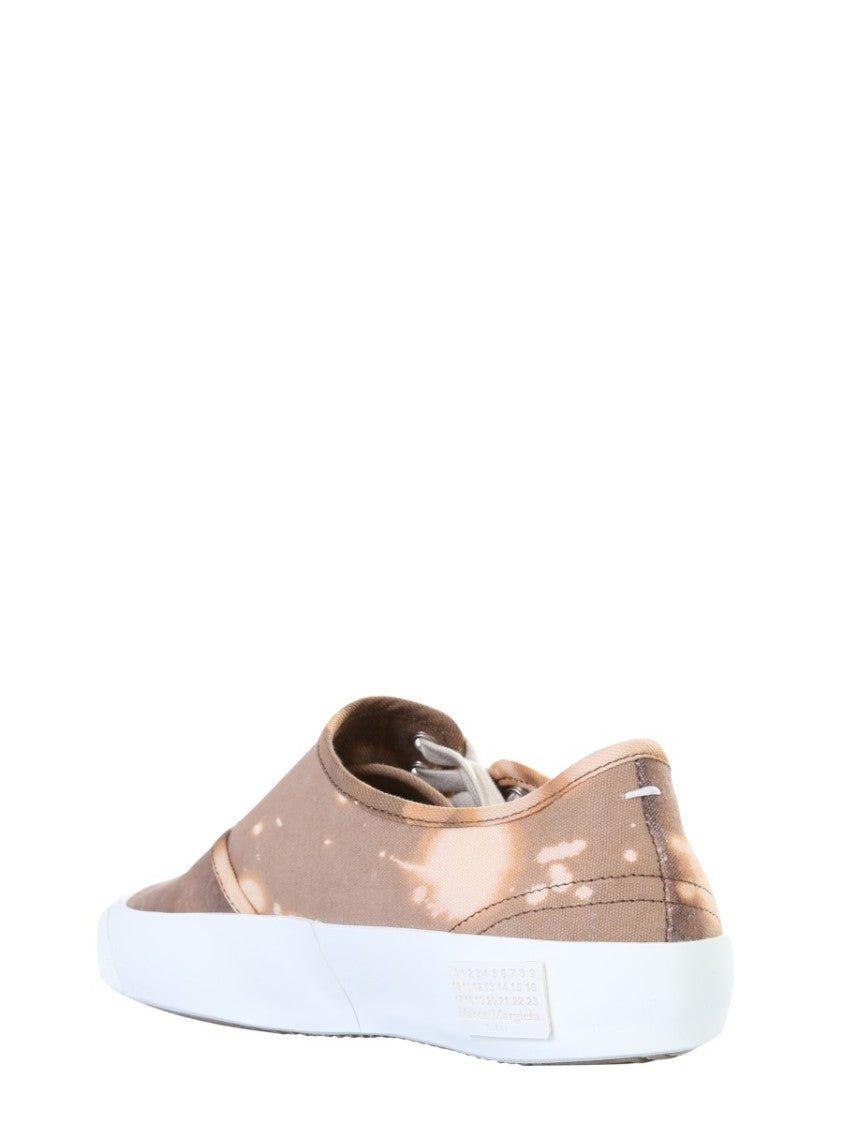 Asymmetrical Tie-Dye Sneakers