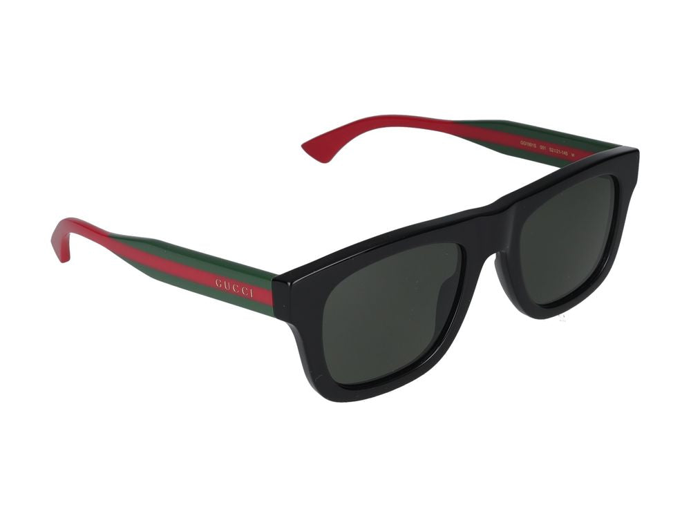 Sunglasses Gucci GG1991S 001 black green grey 52/21/145