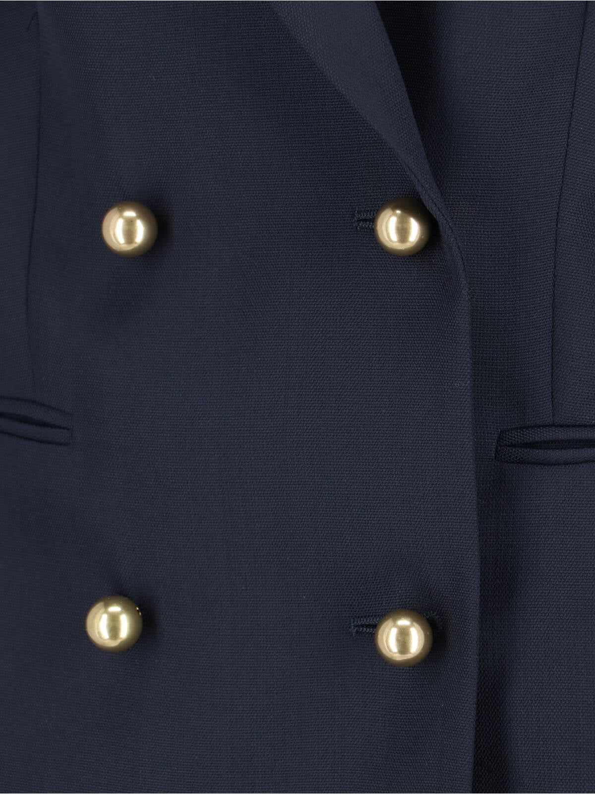 Navy Double-Breasted Blazer