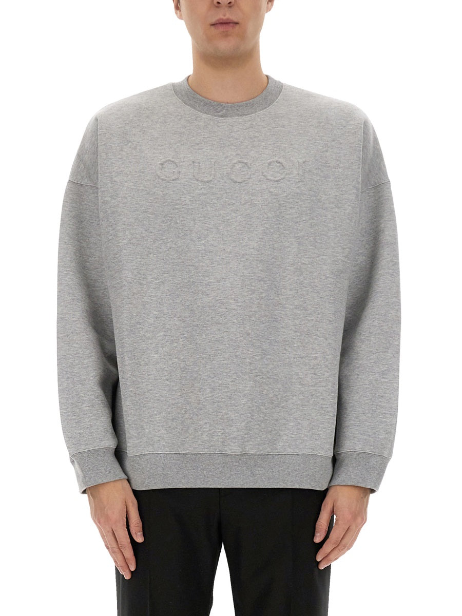 Classic Jersey Sweatshirt with Relaxed Fit