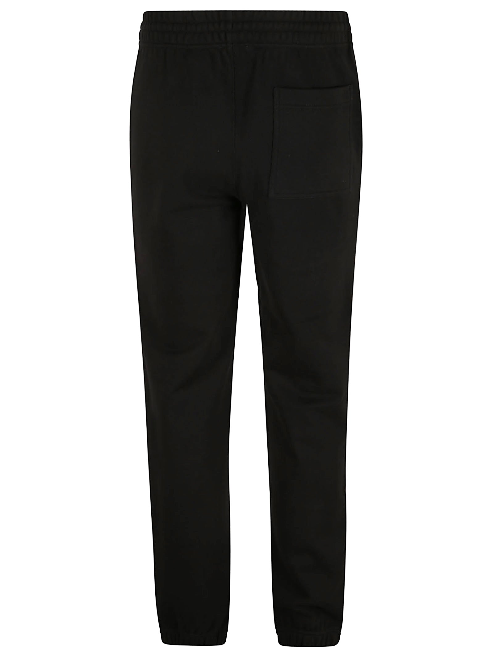 Ribbed Cuff Sweatpants with Subtle Branding