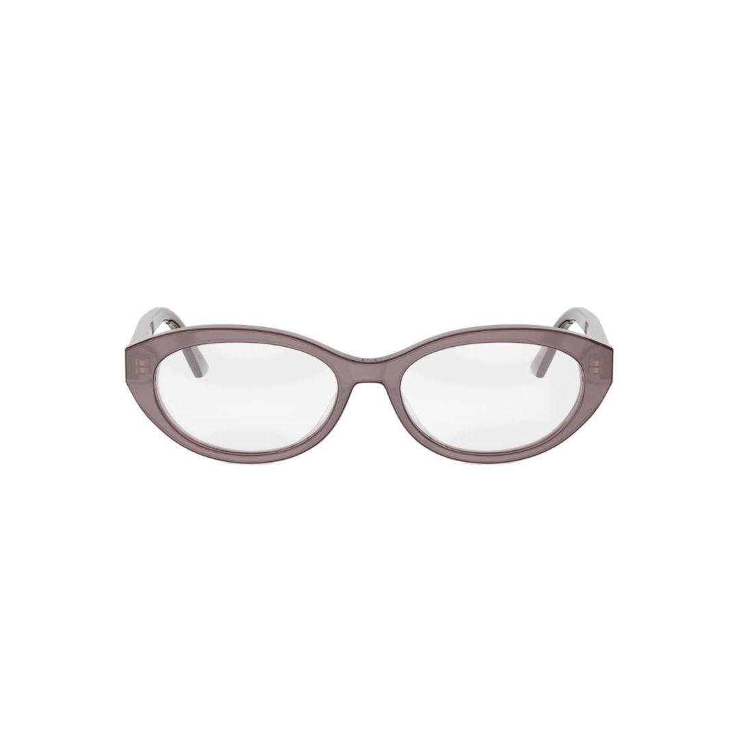Glowo B1i Translucent Oval-Shaped Eyeglasses