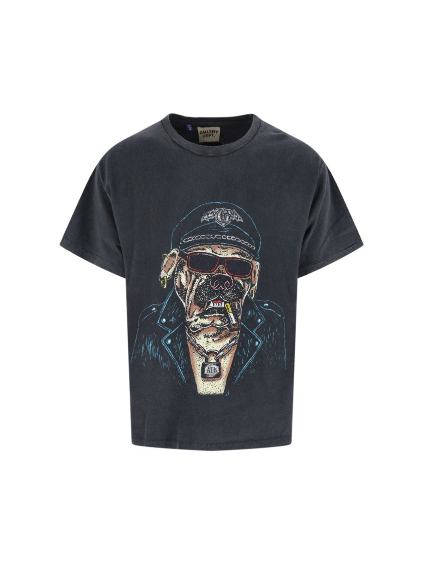 Classic Black T-Shirt With Timeless Design