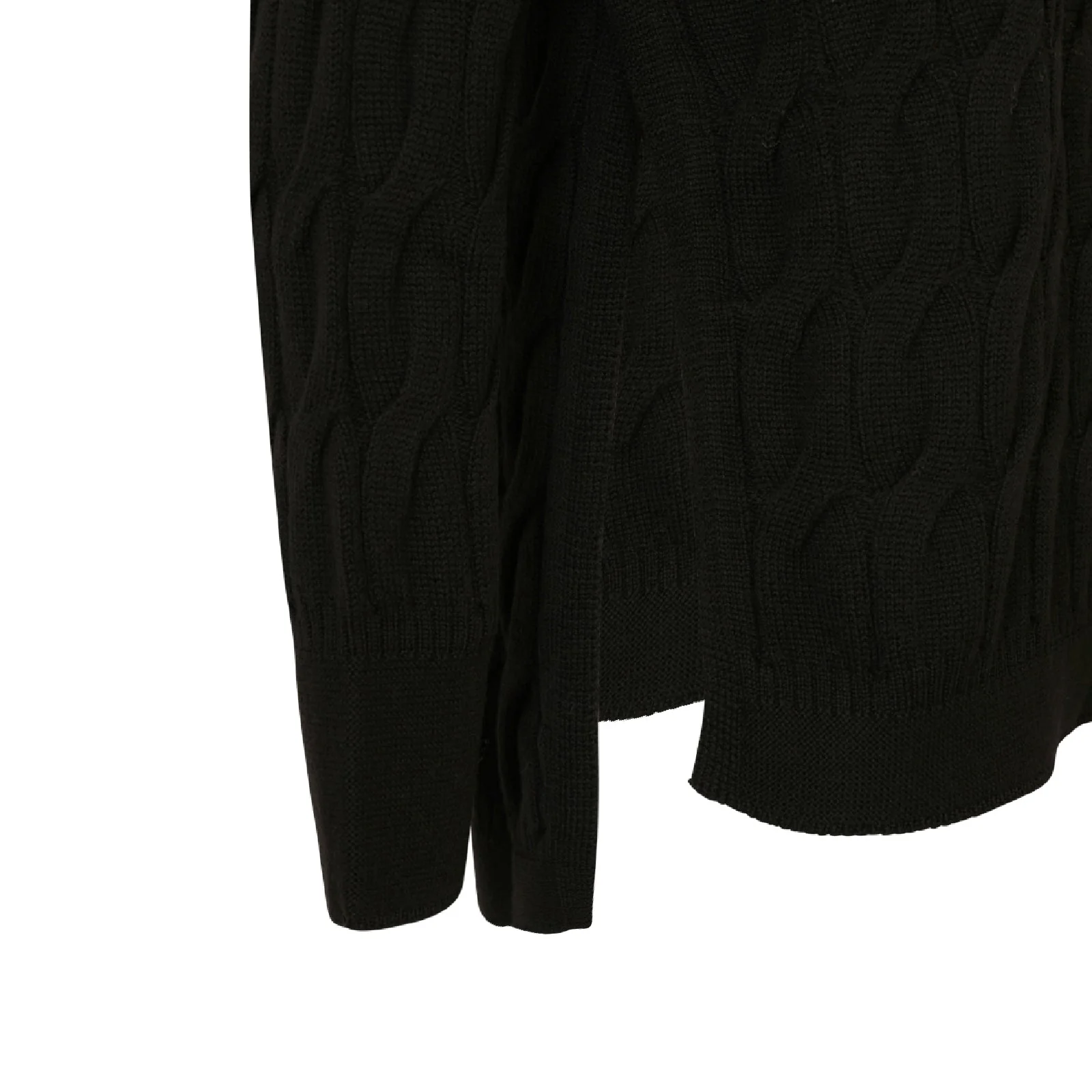 Textured Cable Knit Sweater