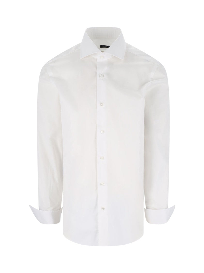 White Cotton Classic Shirt