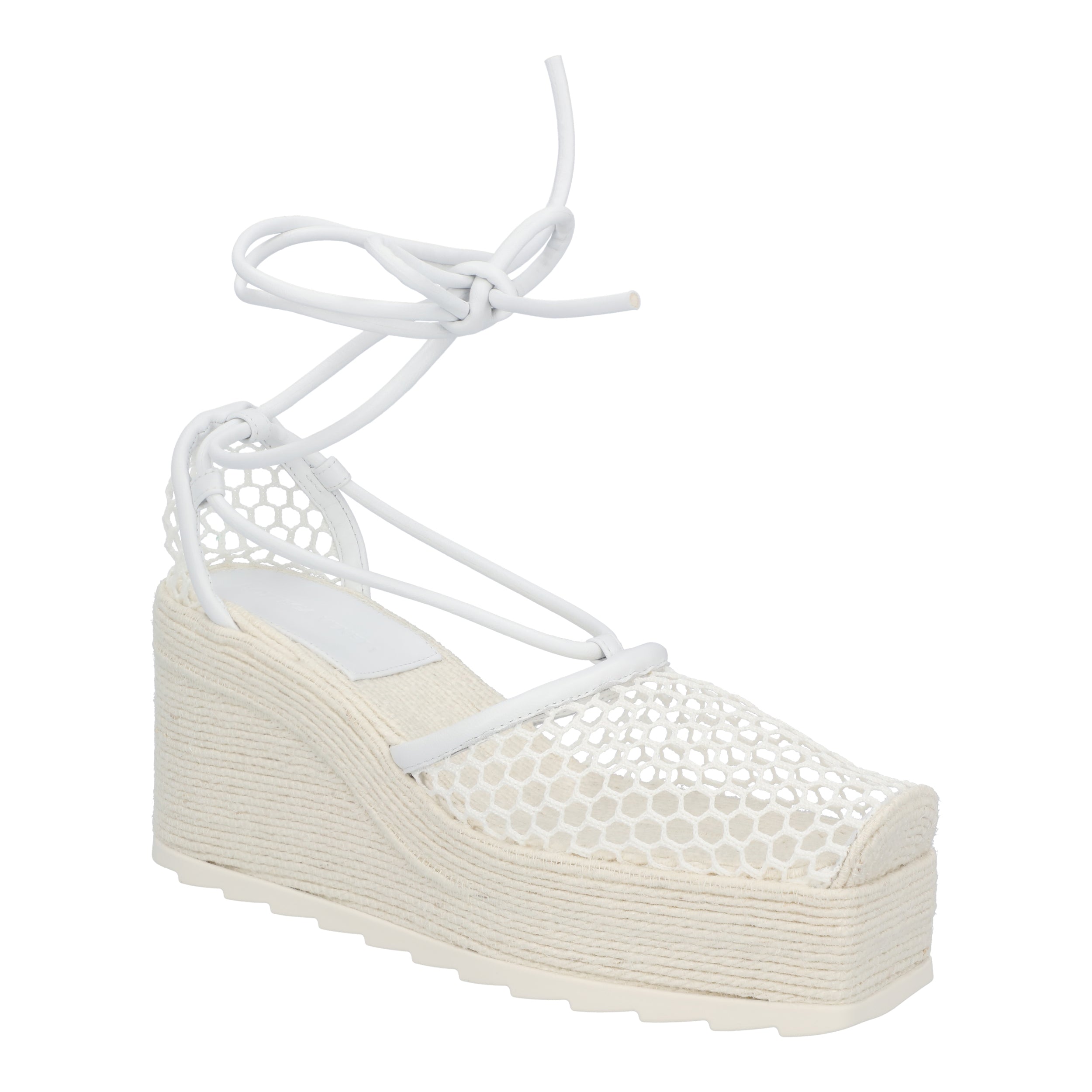 Stretch Espadrille Wedges