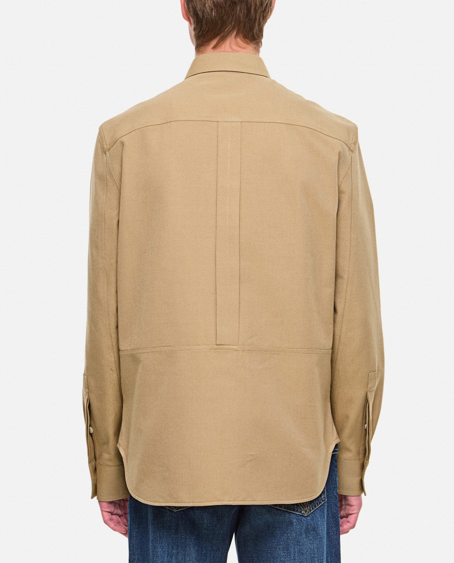 Cotton Military Pocket Shirt