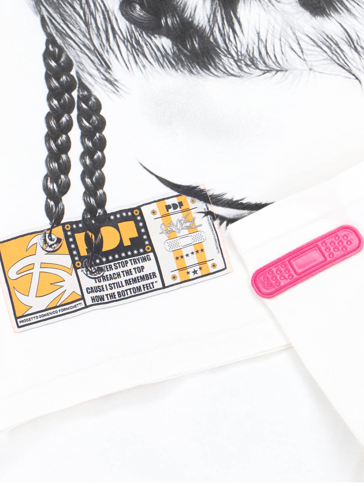 "Braids" T-Shirt – White