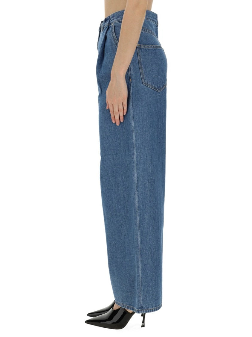 Relaxed Fit High-Waist Denim Jeans