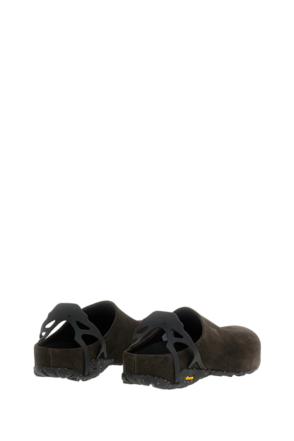Brown Fedaia Suede Clogs