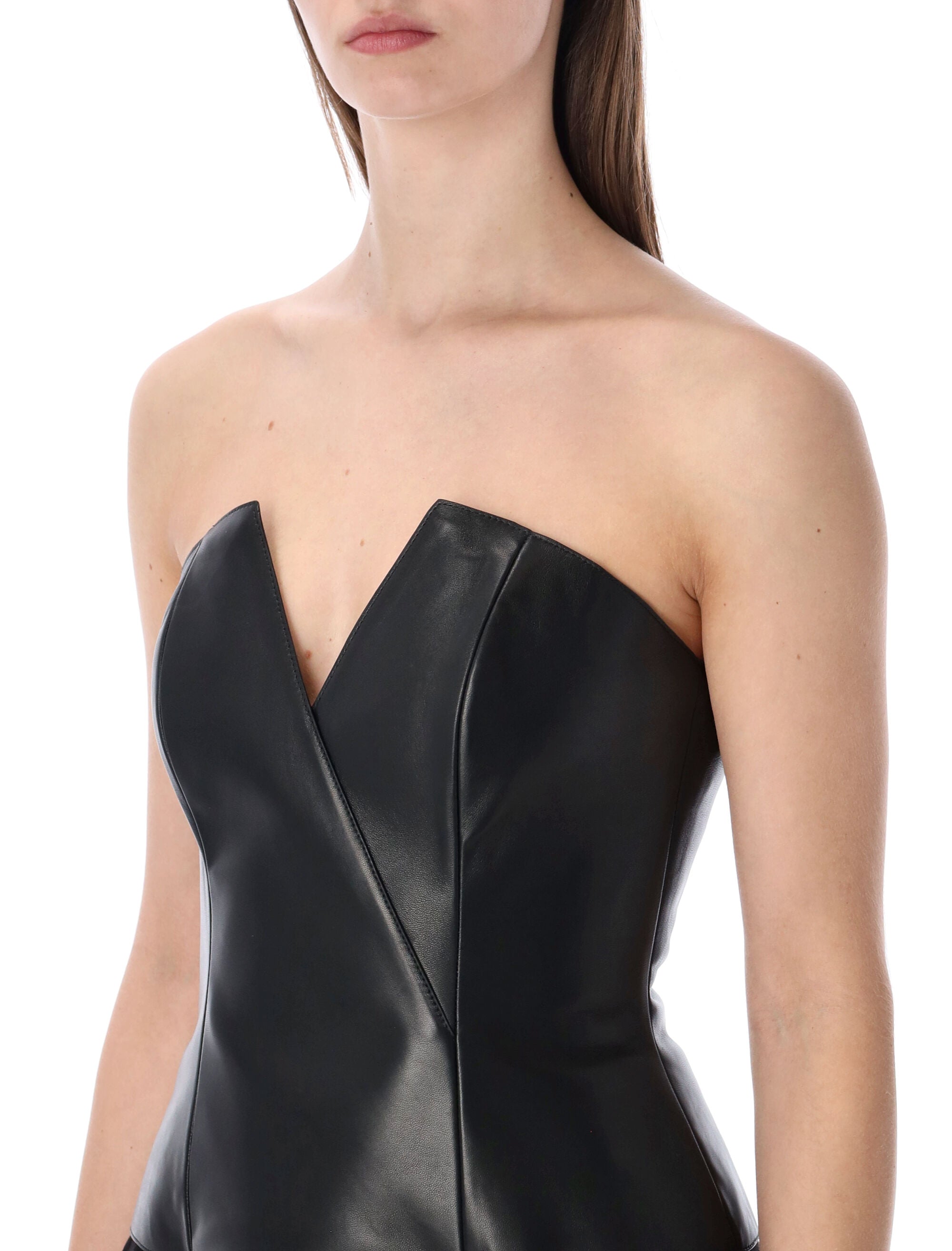 Harling Lambskin Bustier