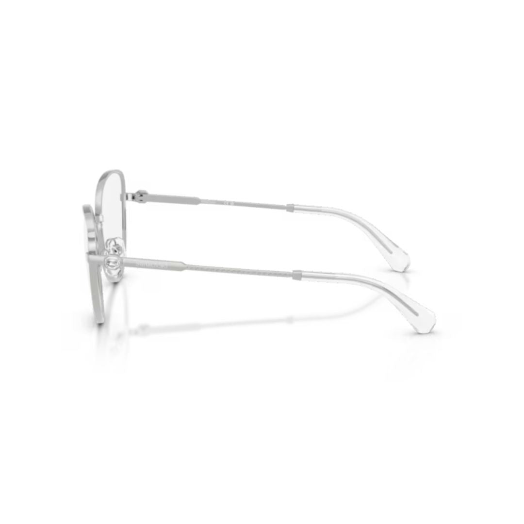 0sk1022 Silver Cat-Eye Metal Sunglasses