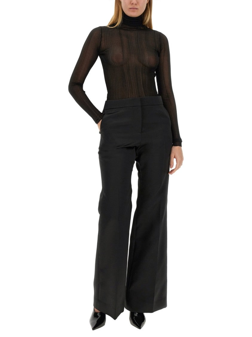 High-Waisted Flare Fit Pants