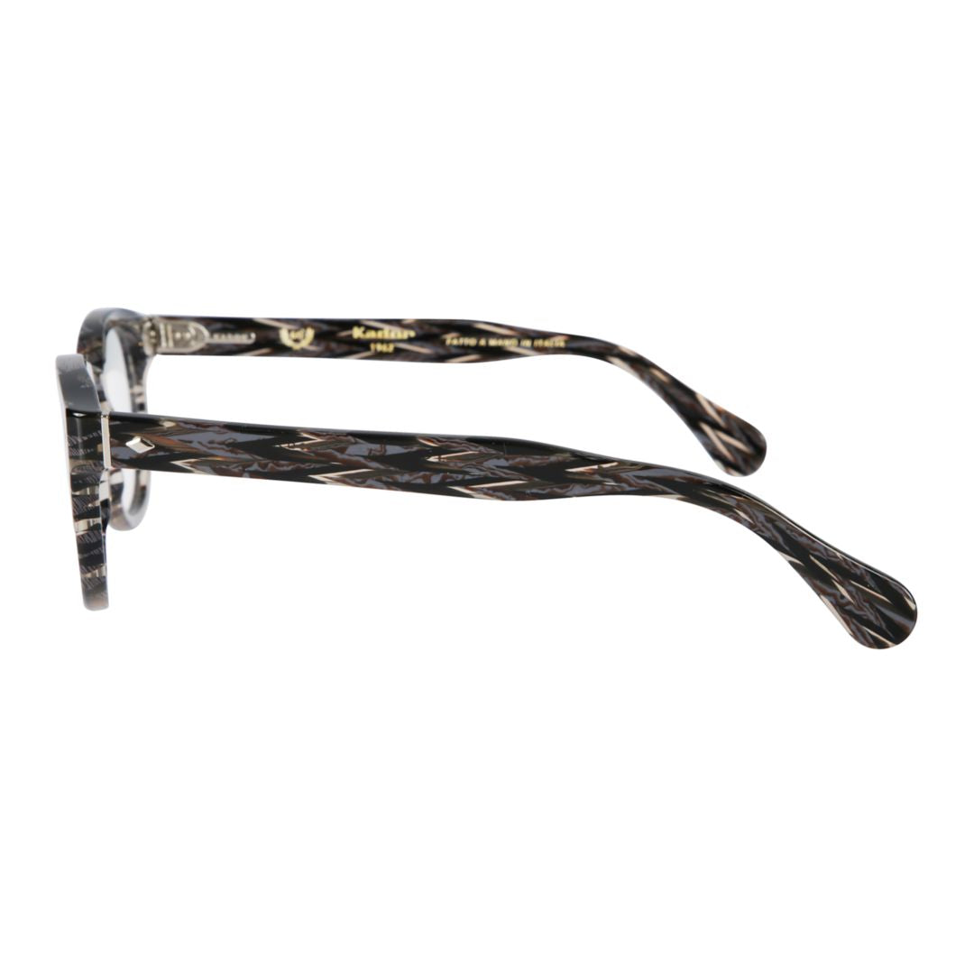 Jolly Special-1431 Rounded Frame Sunglasses with Keyhole Bridge