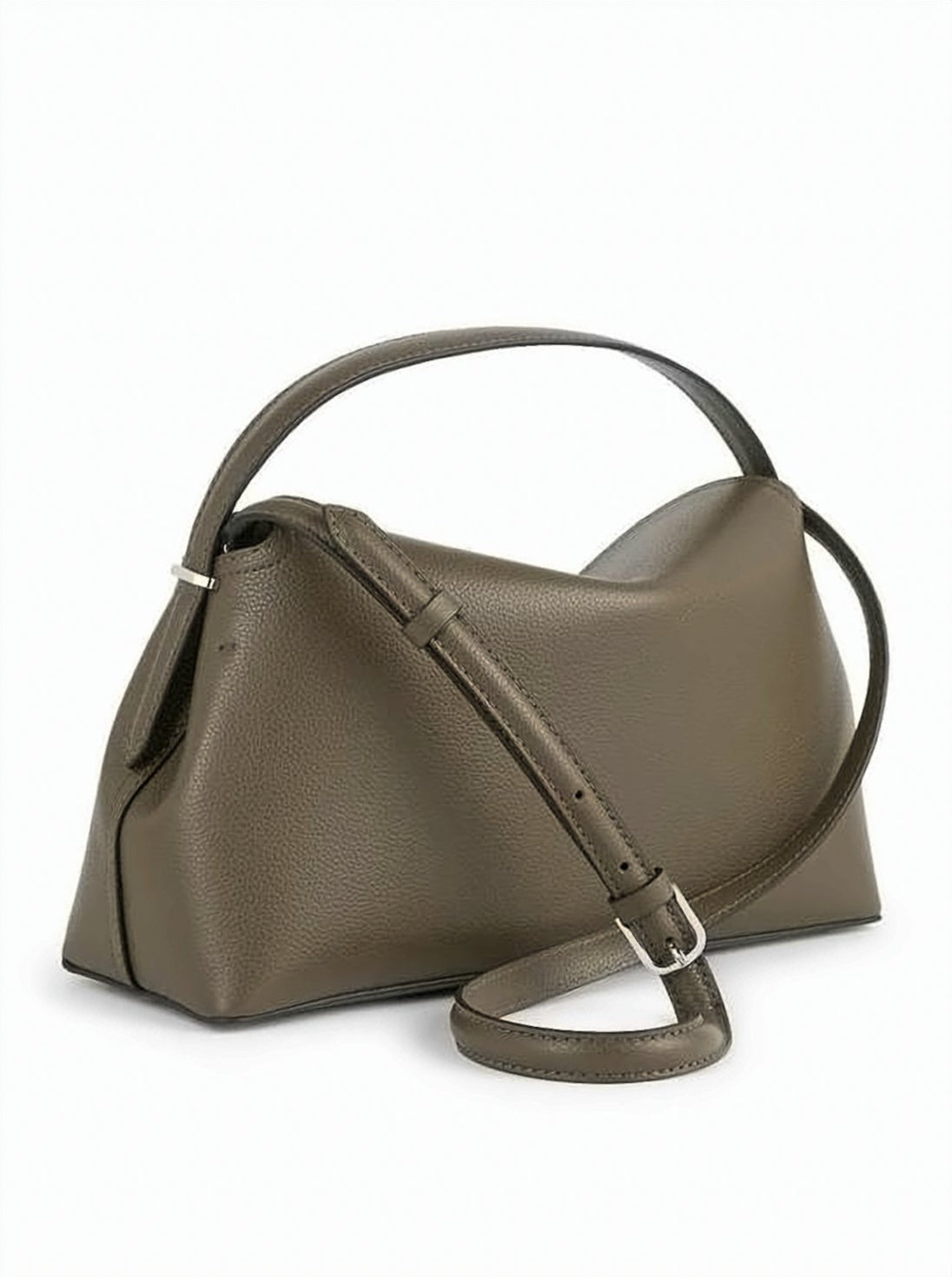Textured Leather Tote Bag