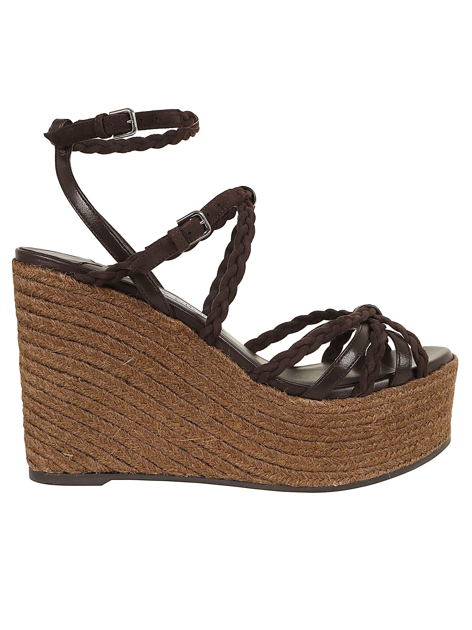 Woven Brown Sandals