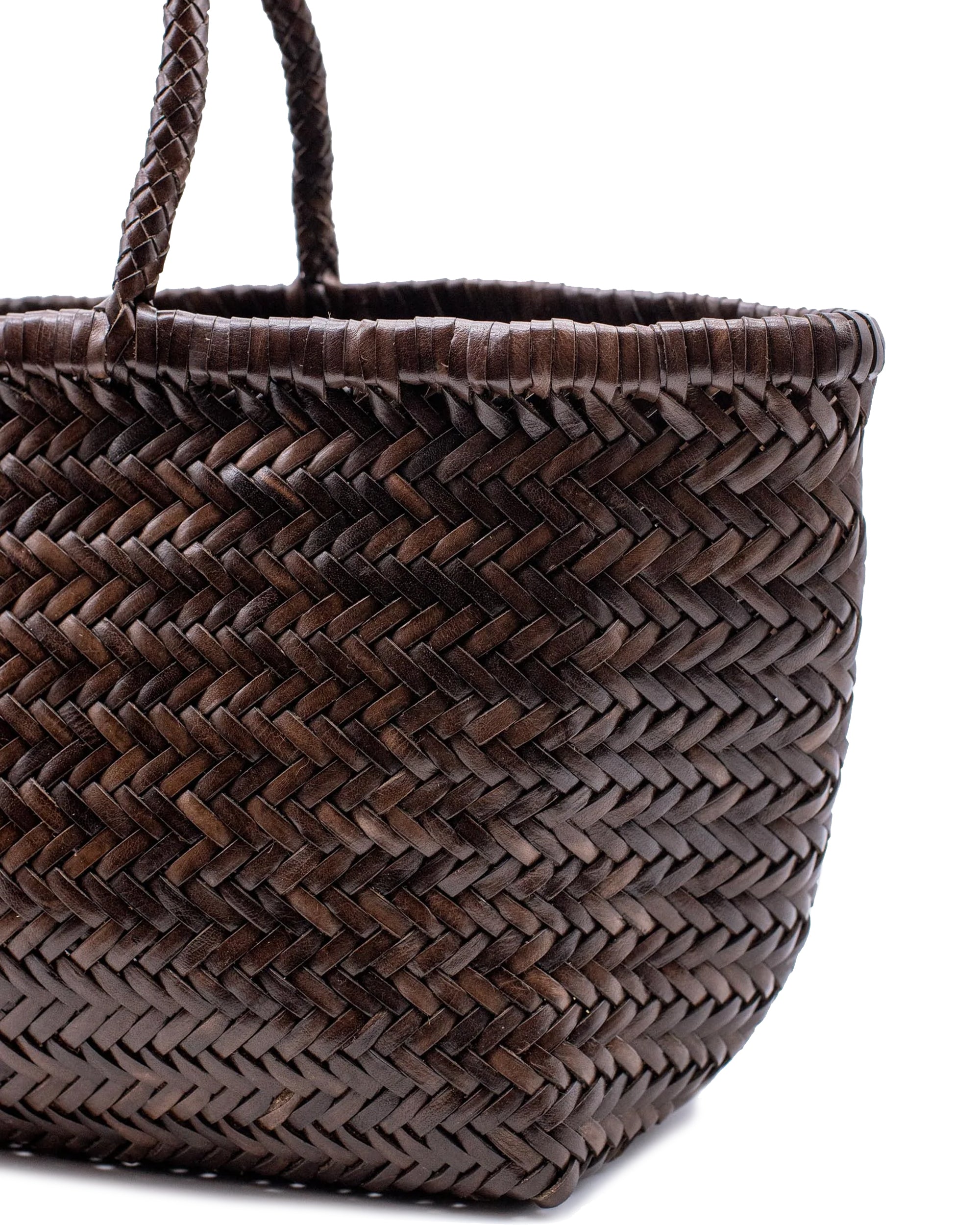 Borsa A Mano Triple Jump Big Dark Brown