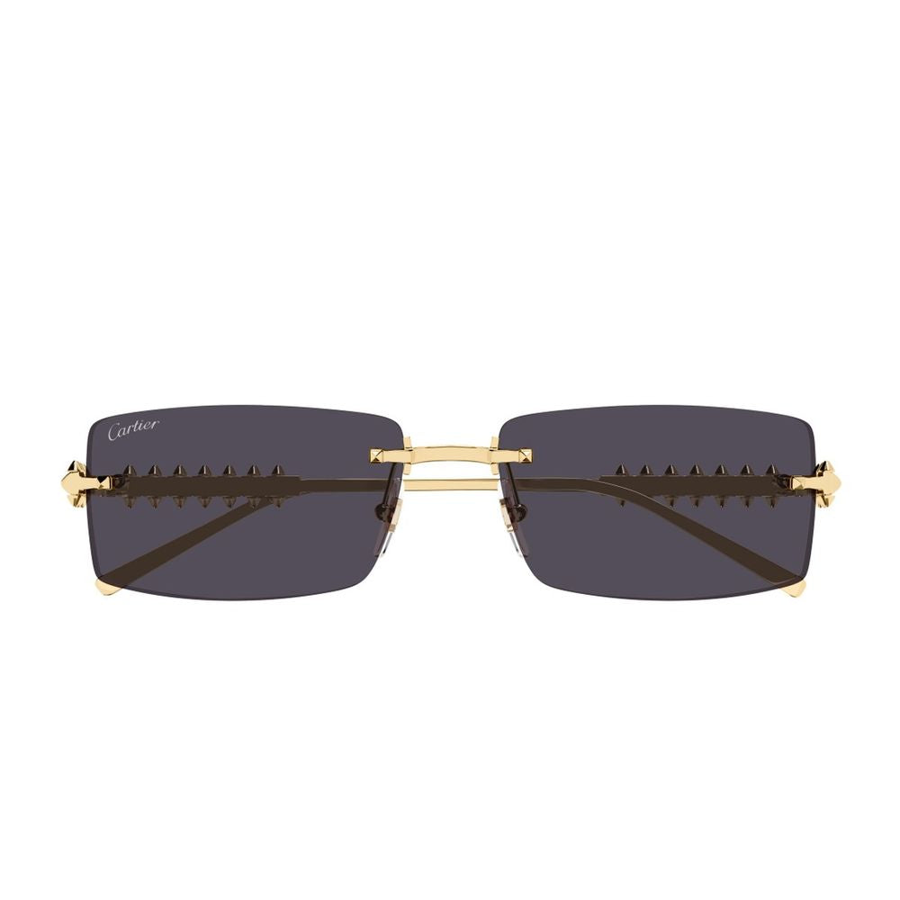 Ct0604S Clash De Rectangular Rimless Sunglasses