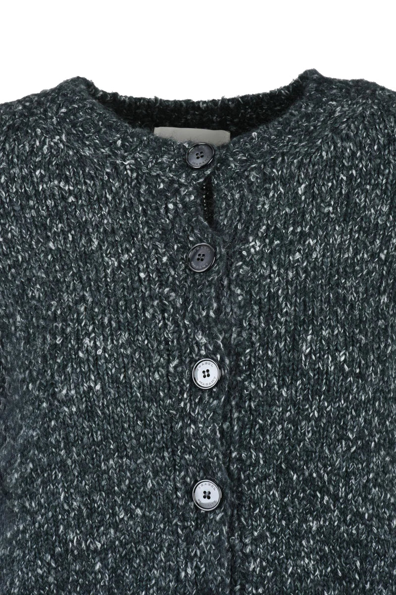 Button Cardigan - Grey