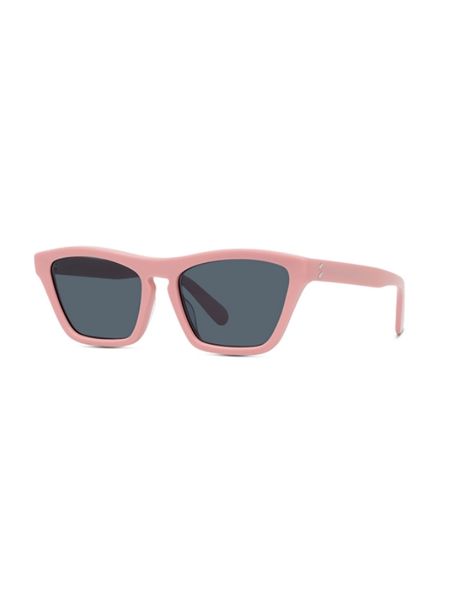 Angular Frame Sunglasses with Pastel Accents