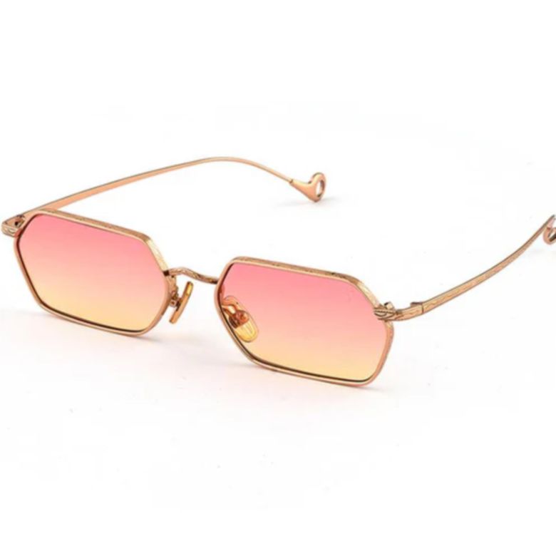 Cavallet C.9-22 Geometric Octagonal Sunglasses with Gradient Lenses