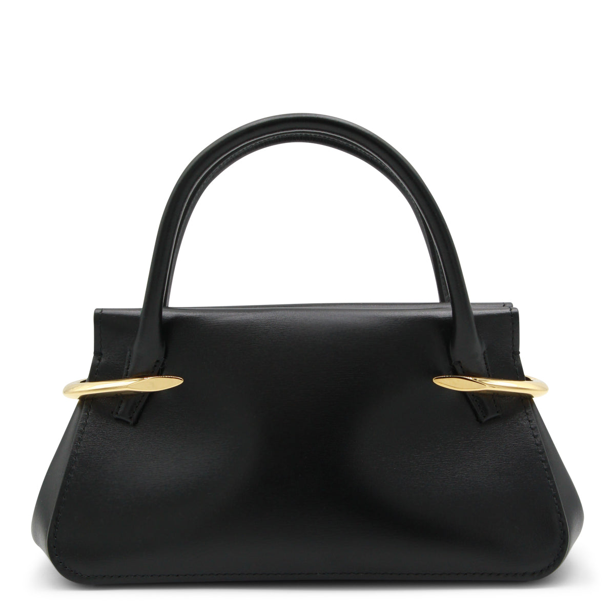 Pinch Mini Top Handle Bag with Gold-tone Hardware