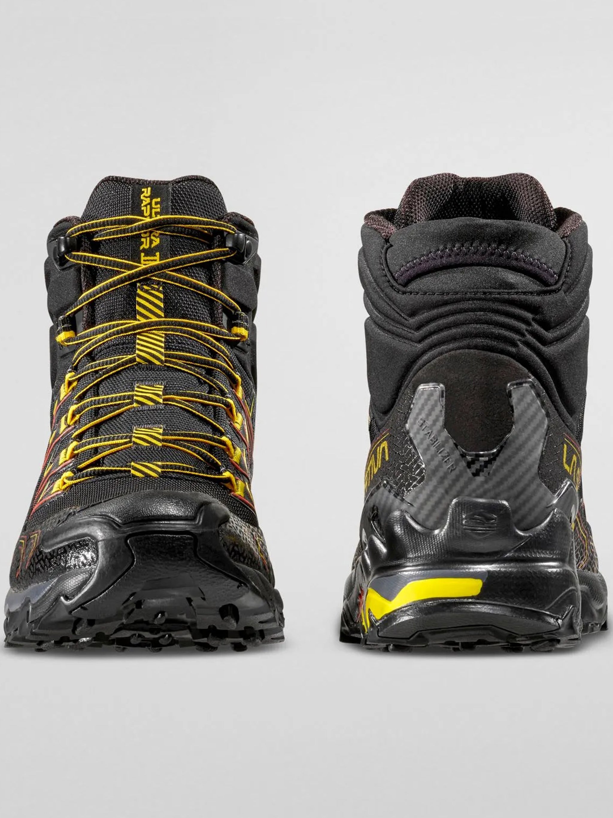 Black Ultra Raptor II Mid-Height Sneakers