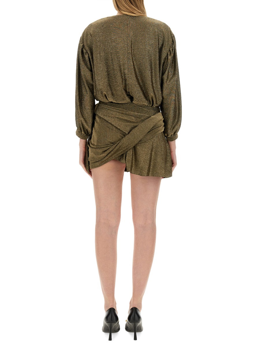 V-Neck Dress with Contemporary Silhouette