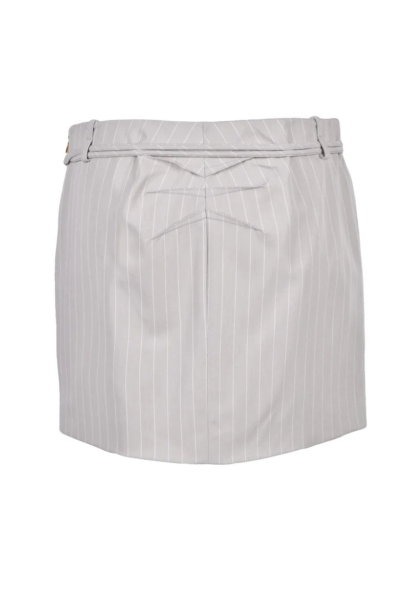 Mini Skirt Stretch - Light Grey