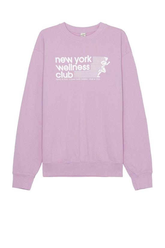 Relaxed Fit Long-Sleeve Crewneck Sweatshirt With Graphic Detail