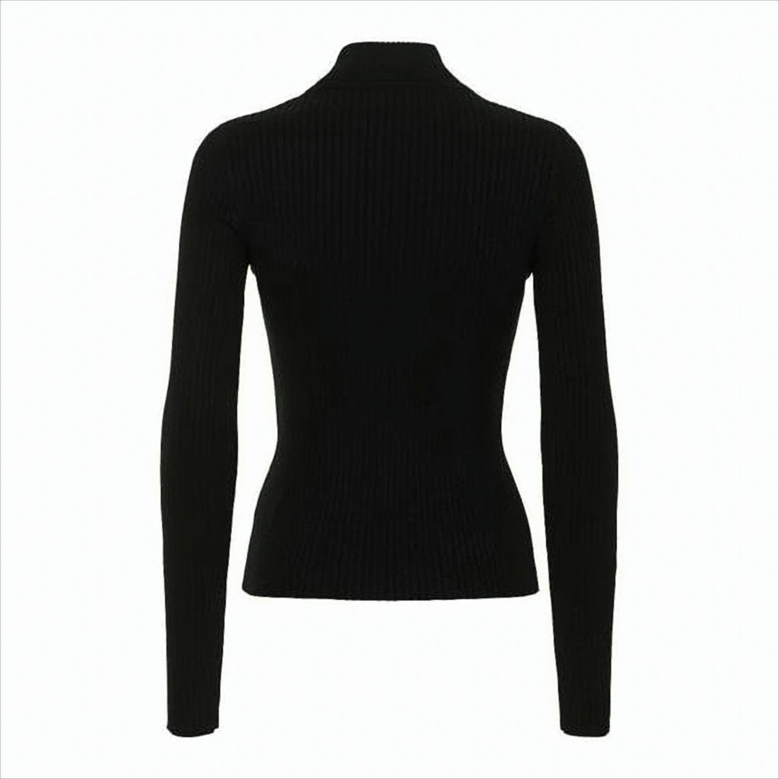 Fitted Ribbed Knit Top