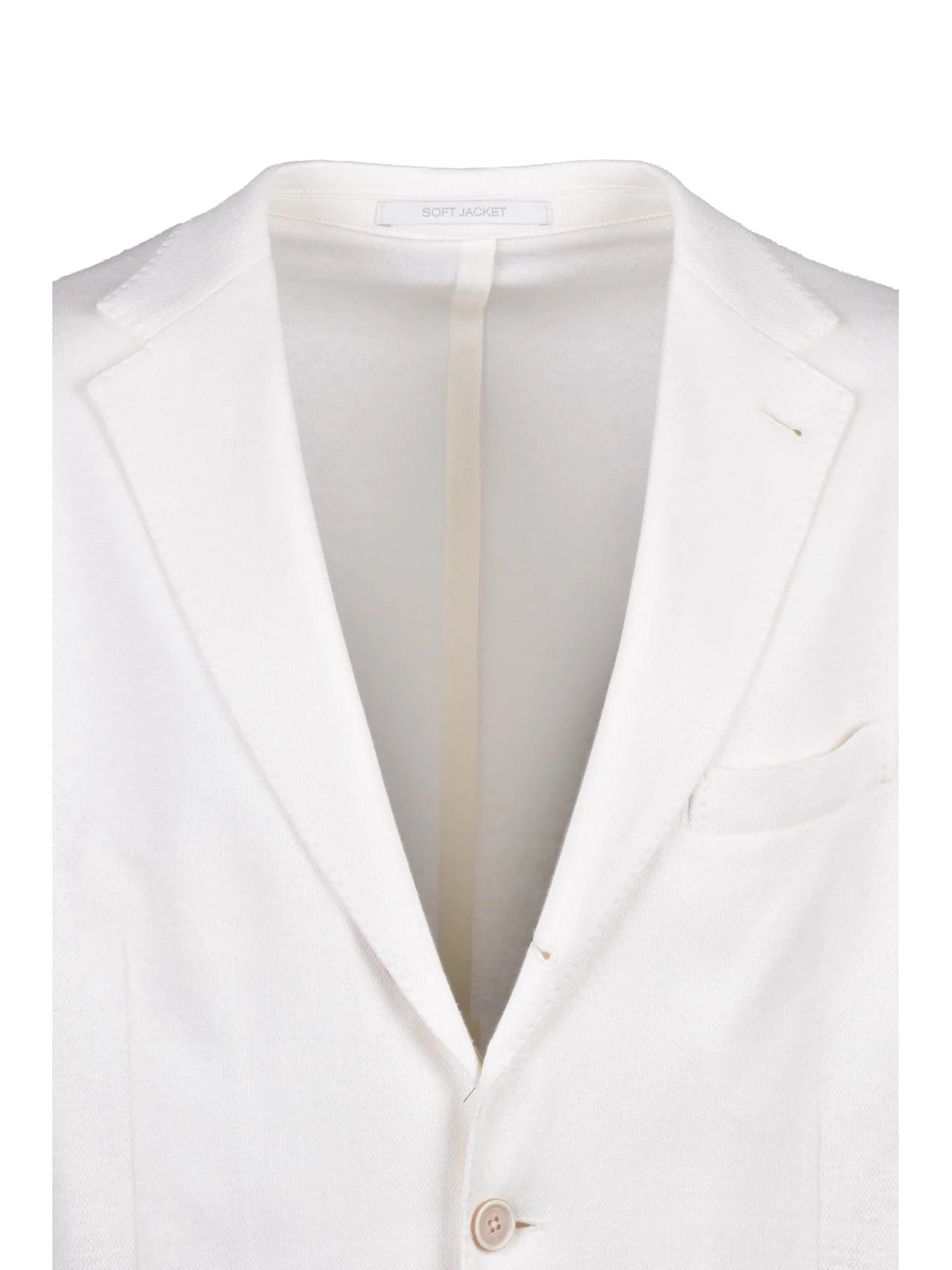 White Linen Cotton Blazer