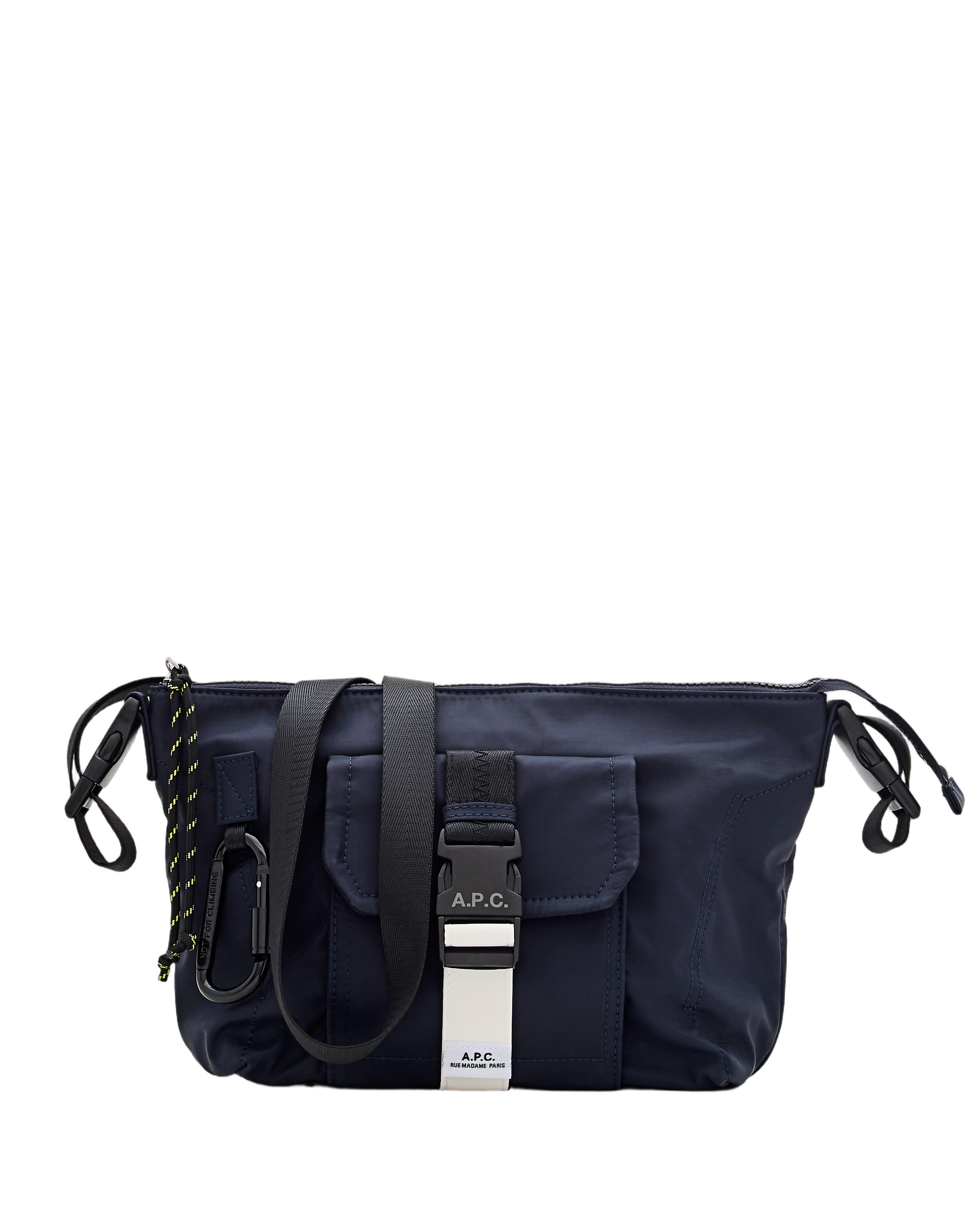 Compact Crossbody Bag With Flap Pocket