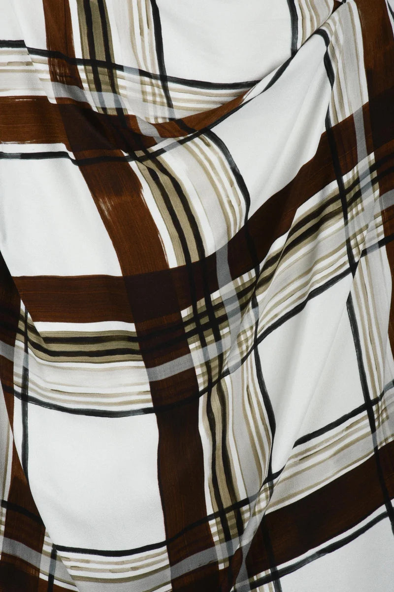 Balloon Skirt - Beige/Brown