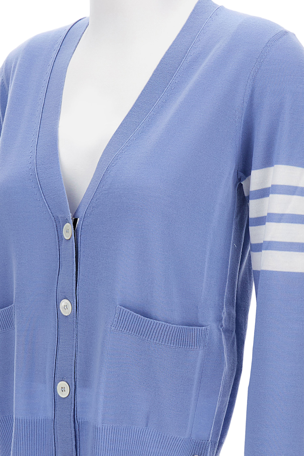 Cardigan V Neck Light Merino Wool