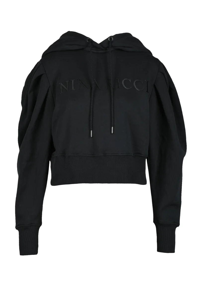 Cotton Sweatshirt - Black