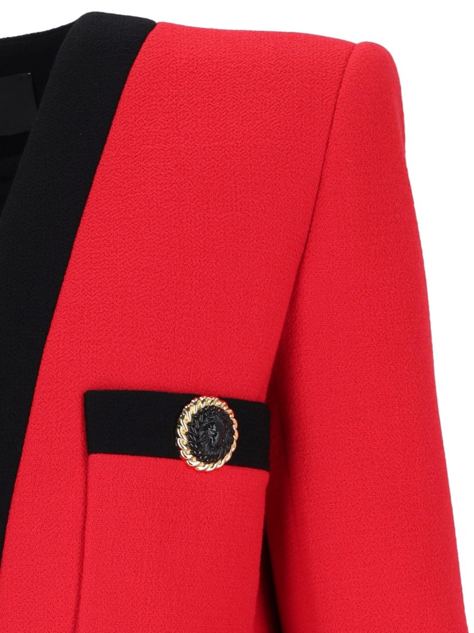 Wool Blazer – Red