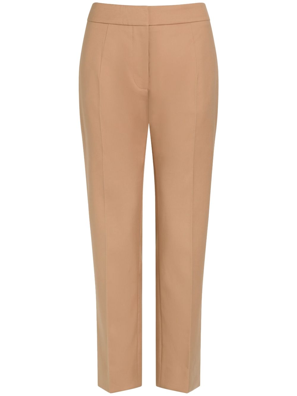 Cropped Beige Trousers