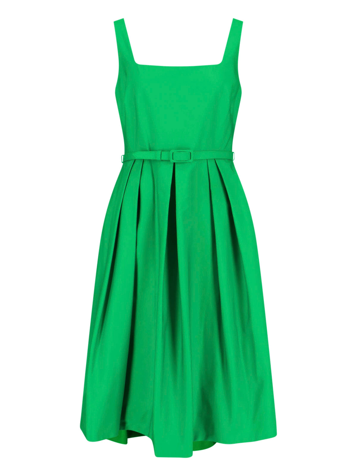 Midi Dress With Square Neckline