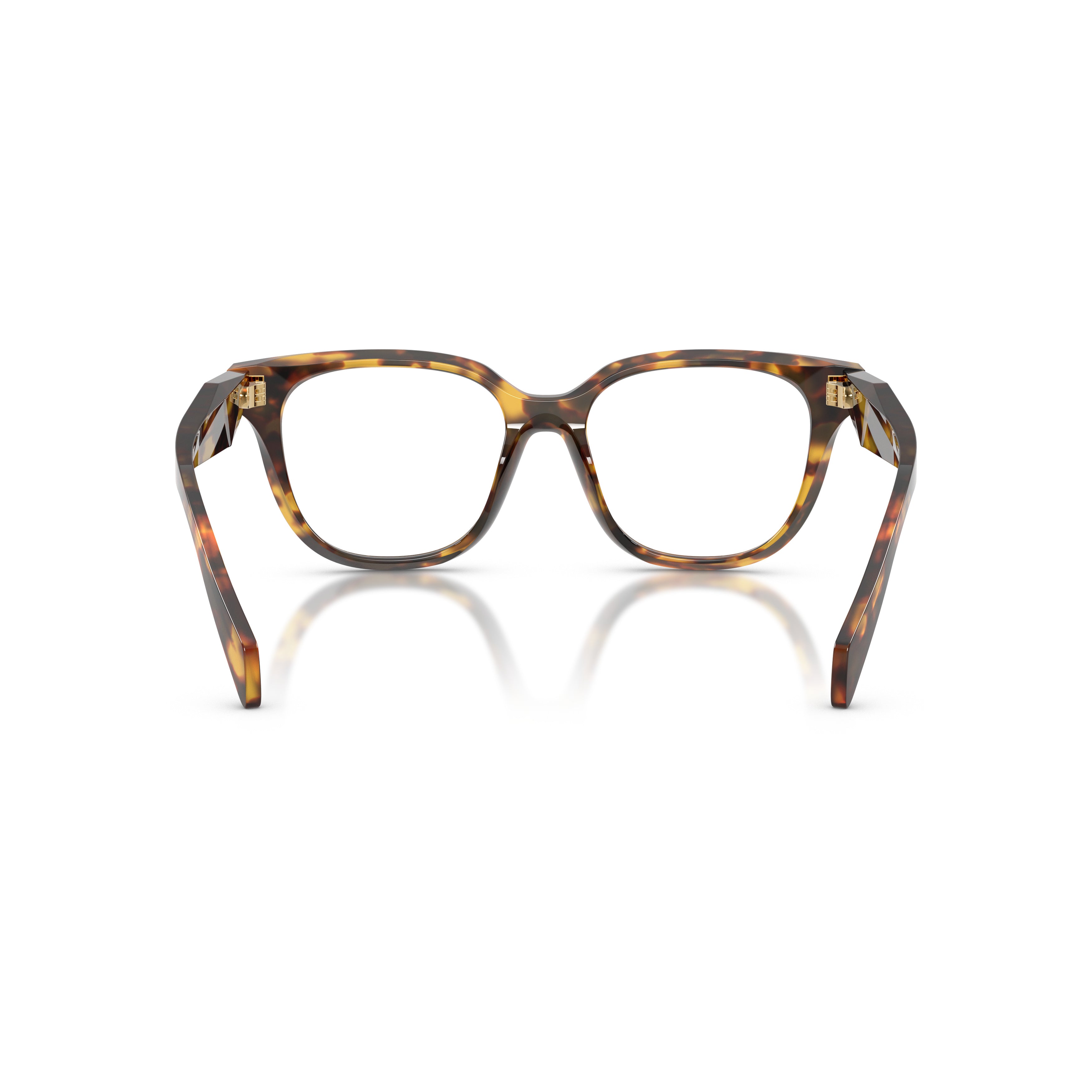 0pr C11v Classic Tortoiseshell Square Frame Eyeglasses
