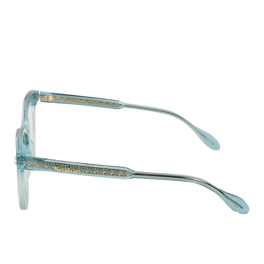 Nikla Glamour Translucent Light Blue Cat-Eye Eyeglasses