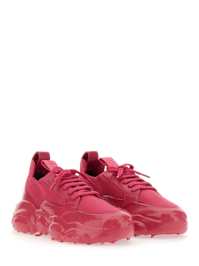 Chunky Sole Sneakers With Logo Detail