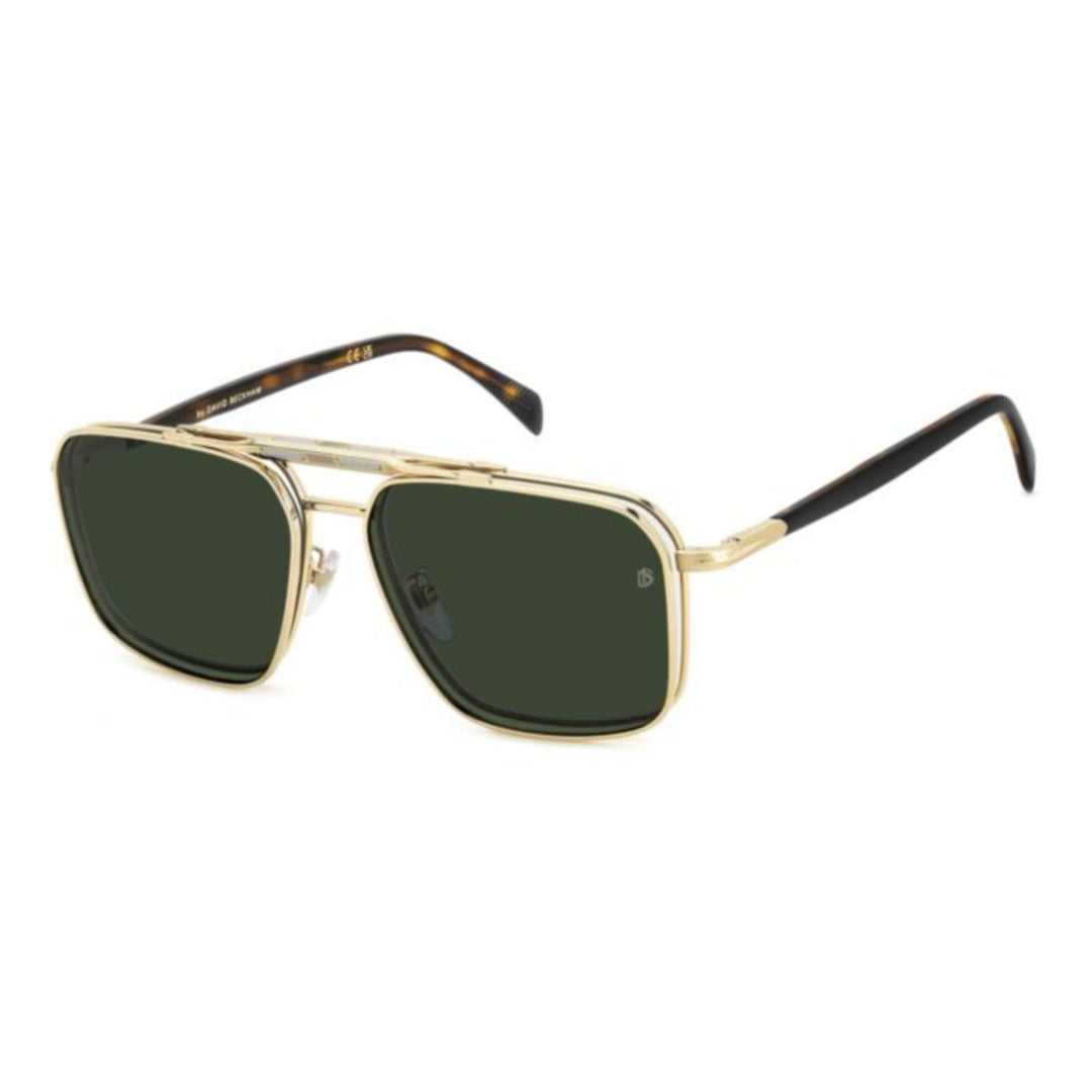 Db 1187/G/C Rectangular Clip-On Sunglasses