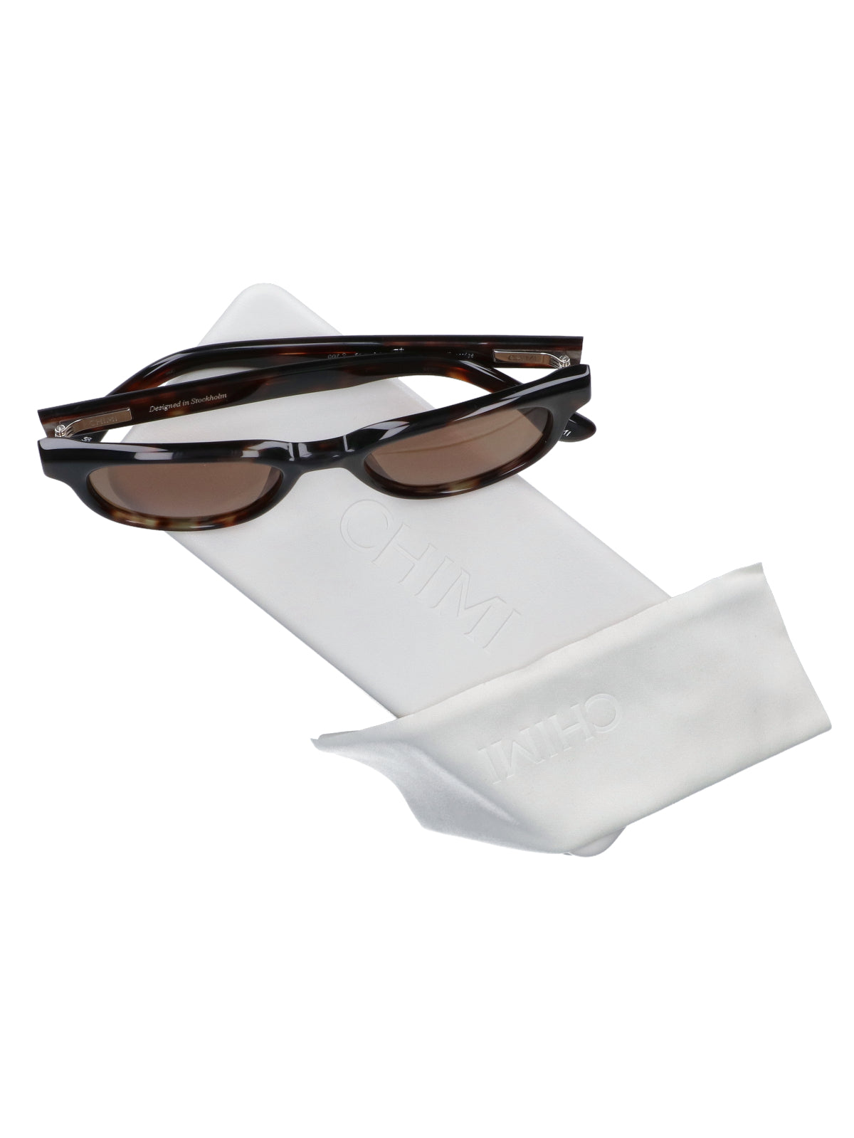 Brown Lyra Tortoiseshell Acetate Minimalist Sunglasses