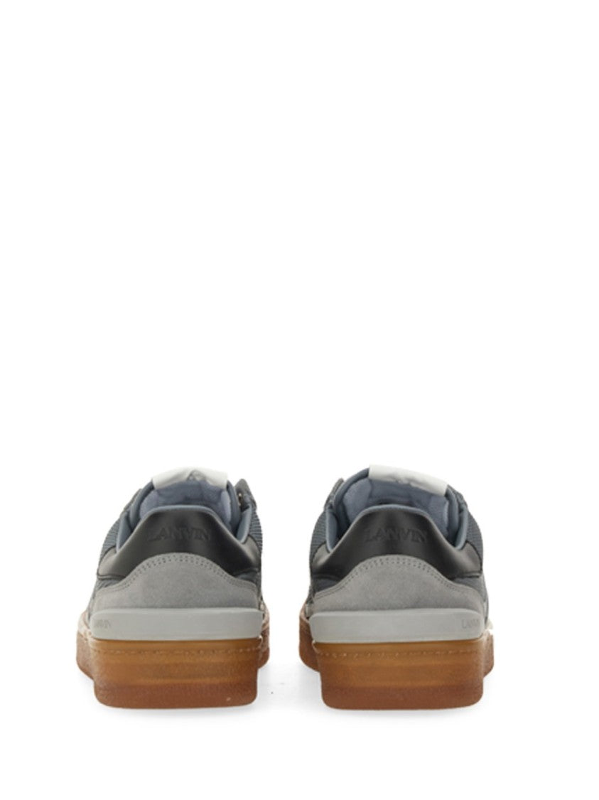 Mesh, Suede And Nappa Leather Sneaker