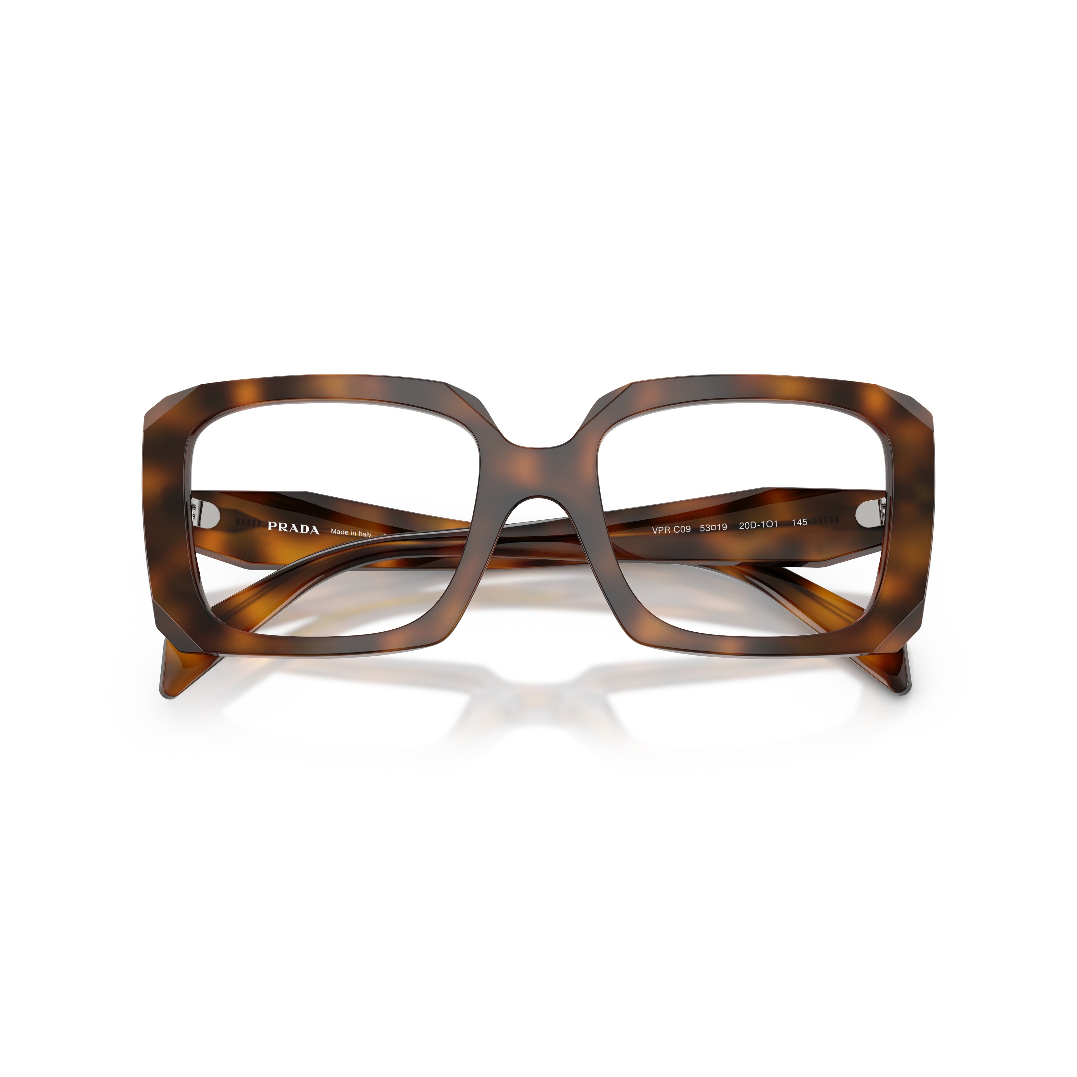 0pr C09v Oversized Square Tortoiseshell Acetate Sunglasses