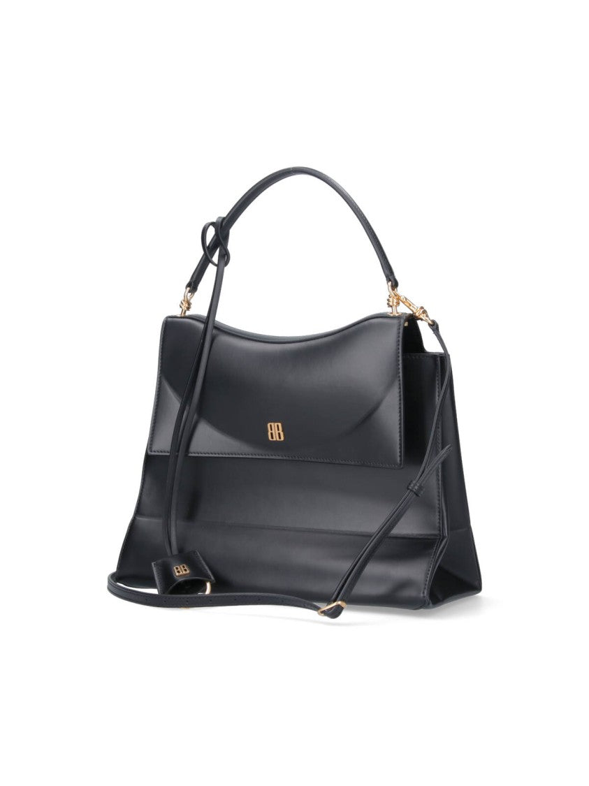 Medium 'Nano' Handbag – Black