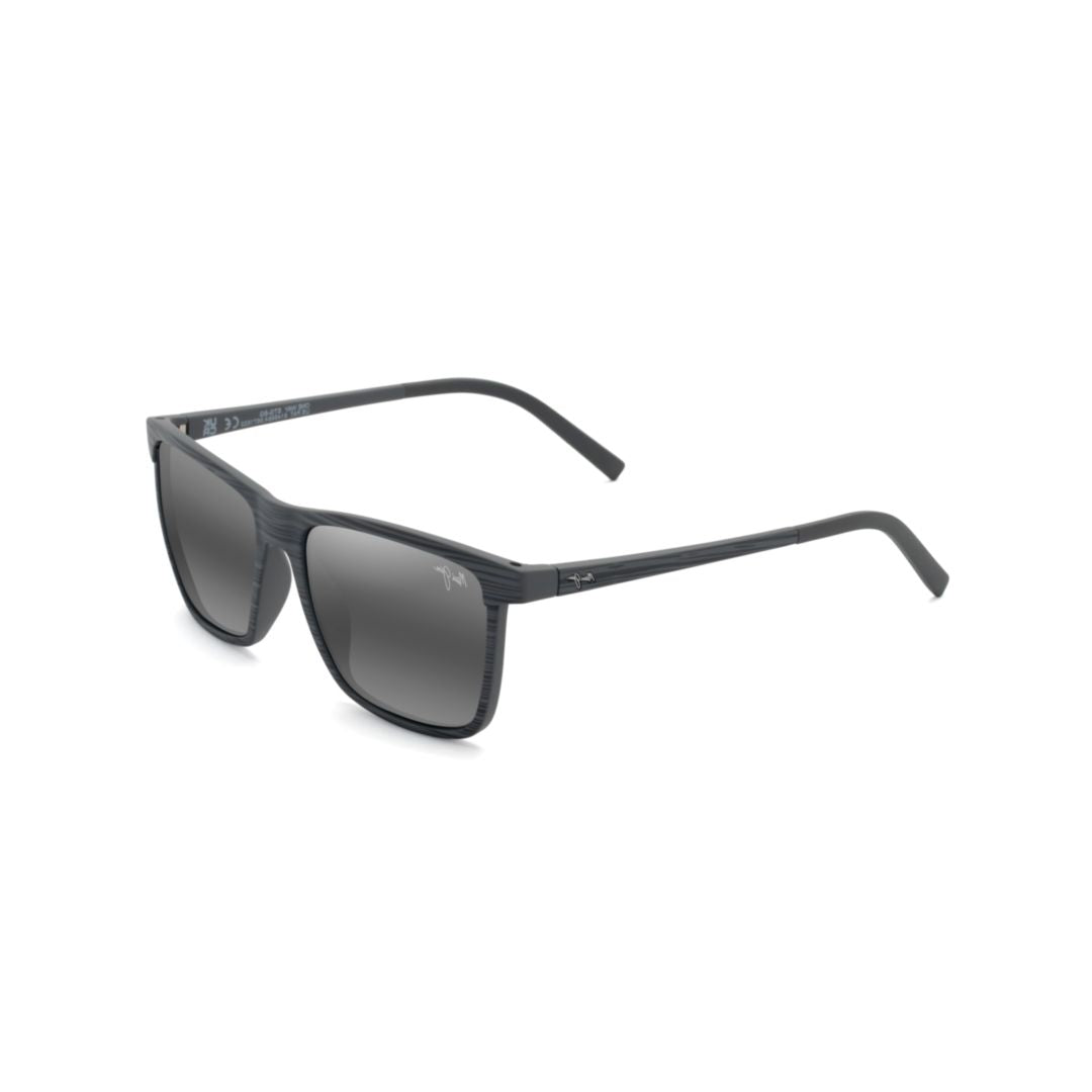 One Way Rectangular Frame Sunglasses with Gradient Lenses