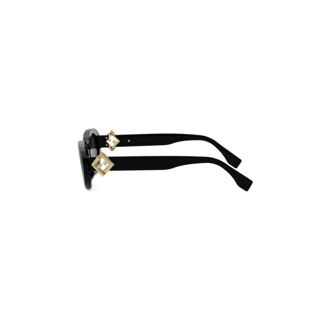 Fe40140u Oval Acetate Sunglasses