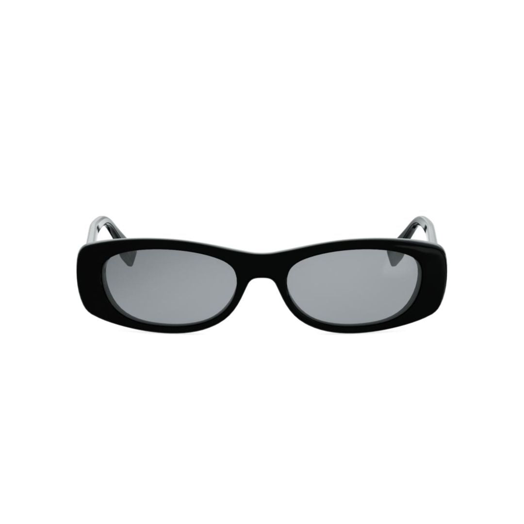 Fe40183i Rectangular Black Sunglasses